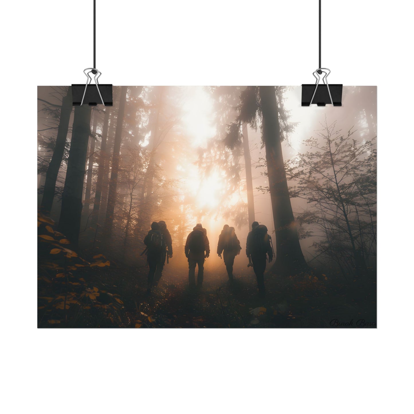 Adventure Through The Mysterious Forest: Group Expedition - Poster