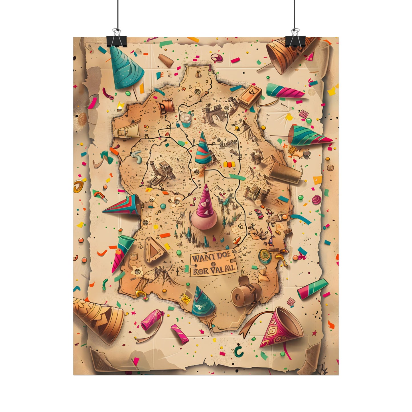 Whimsical Flynn Rider Illustration: Disney-Inspired Artwork - Poster