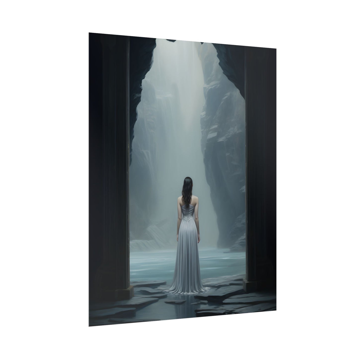 Serenity in Nature: Tranquil Outdoor Scene - Poster