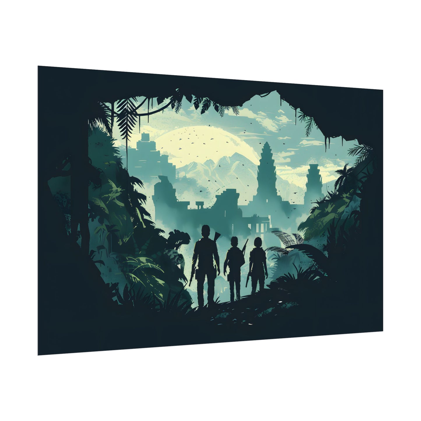 Adventurous Pair: Heroes by Side - Poster