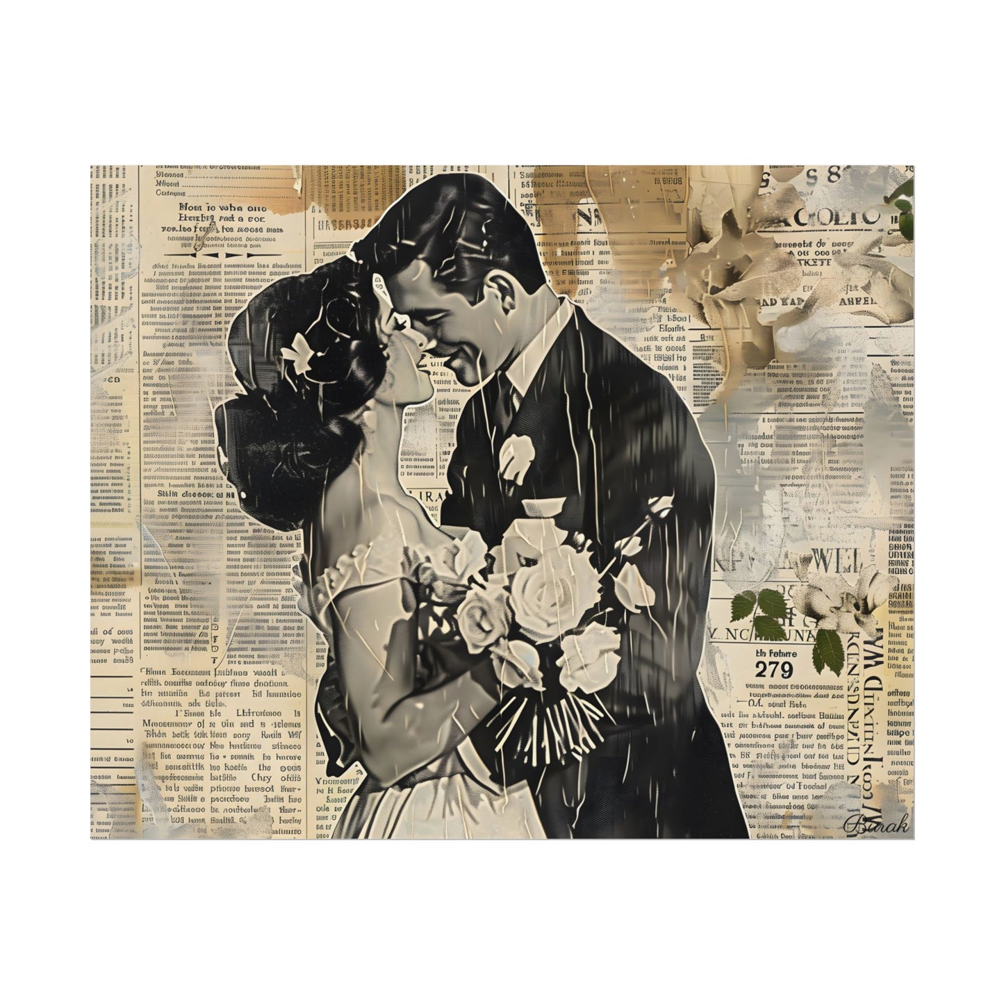 Vintage Romantic Couples: Whispers from the Past - Poster