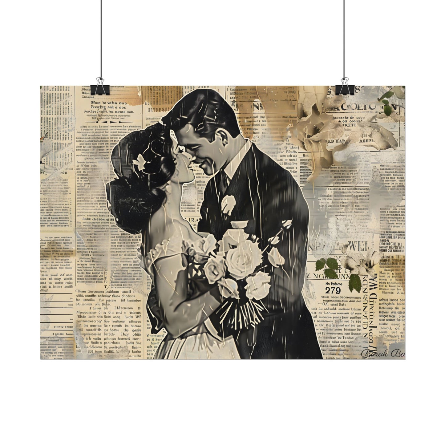 Vintage Romantic Couples: Whispers from the Past - Poster