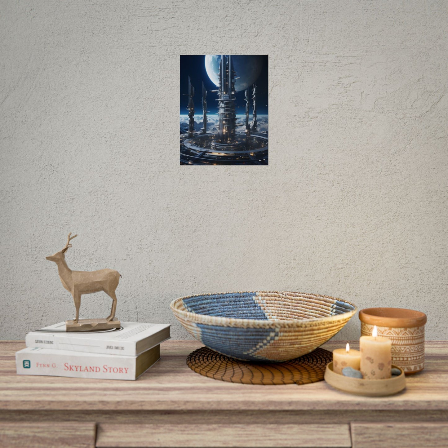Aetherial Space Station: Isolated Horizon - Poster