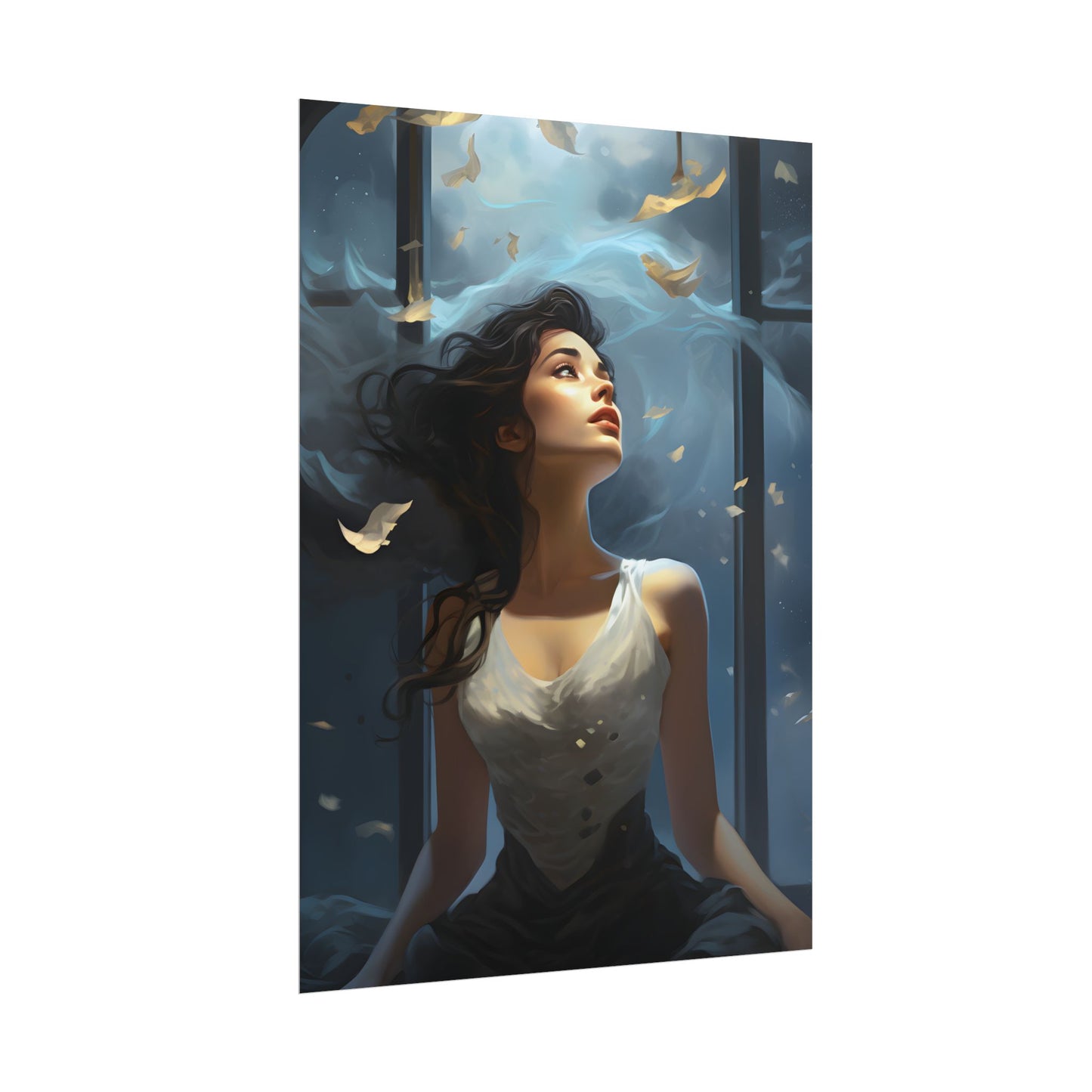 Friend and Companion: Intimate Moment Digital Art - Poster