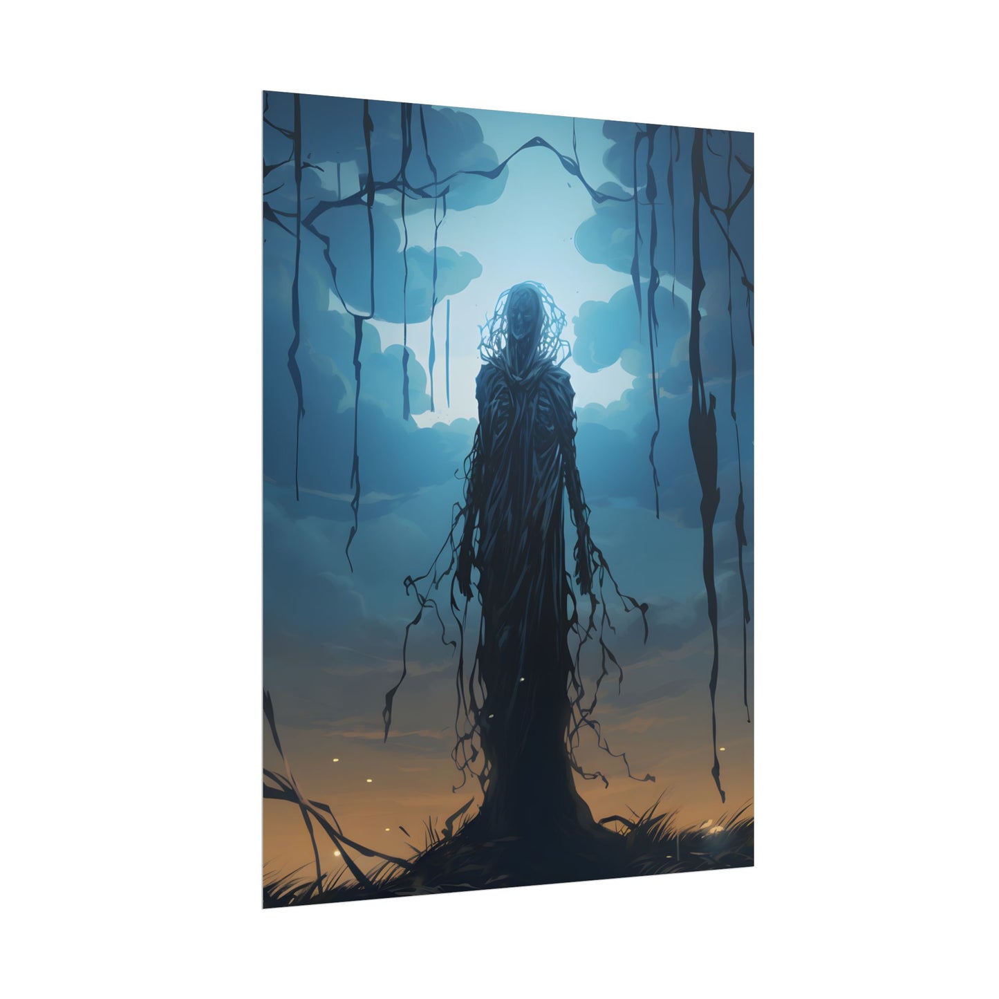 Writing Utensil Artwork: Creative Expression Above Paper - Poster