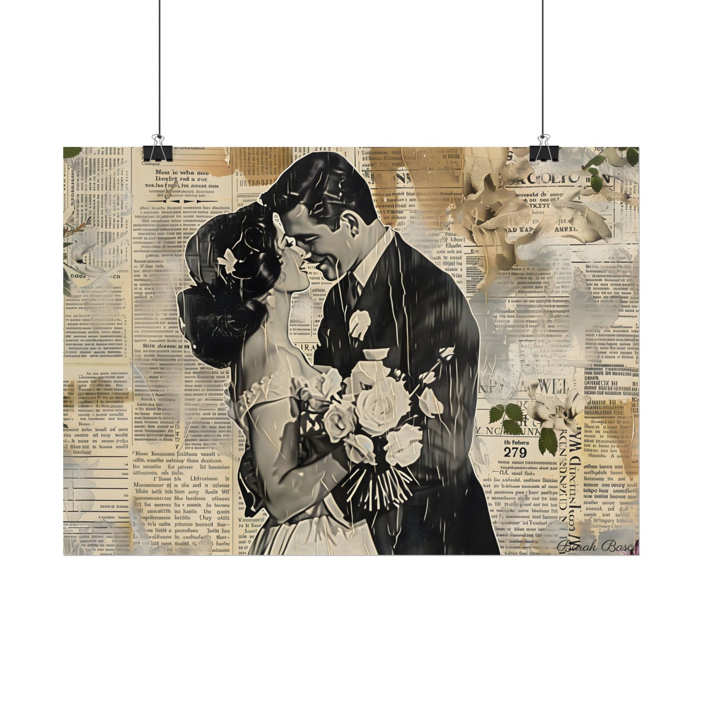 Vintage Romantic Couples: Whispers from the Past - Poster