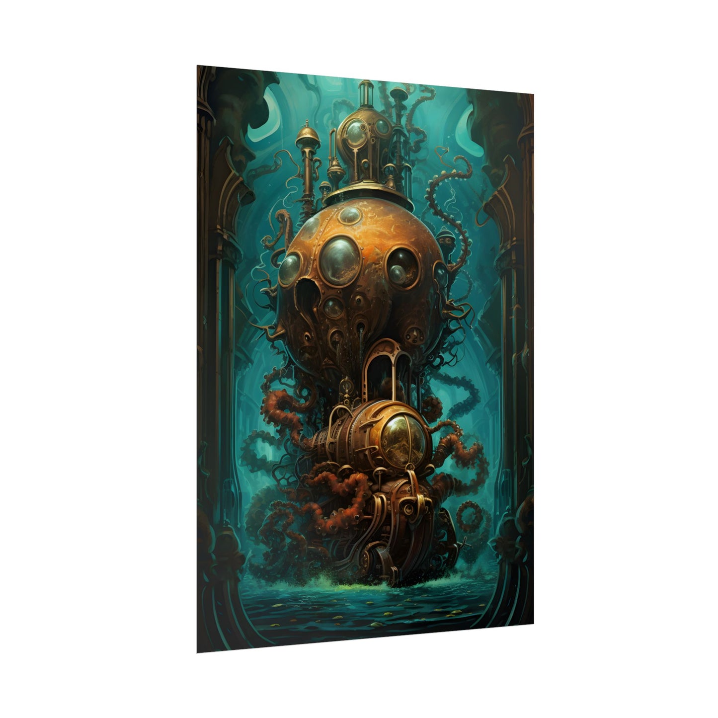Underwater Steampunk Odyssey: A Captain Nemos Adventure - Poster