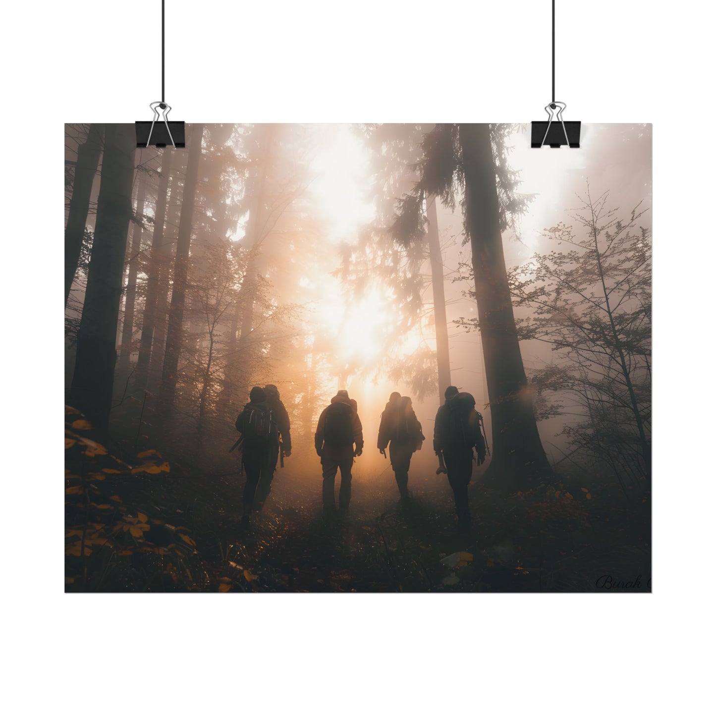 Adventure Through The Mysterious Forest: Group Expedition - Poster