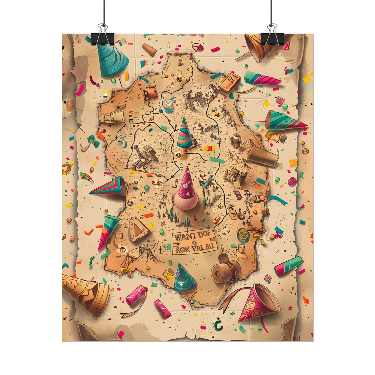 Whimsical Flynn Rider Illustration: Disney-Inspired Artwork - Poster