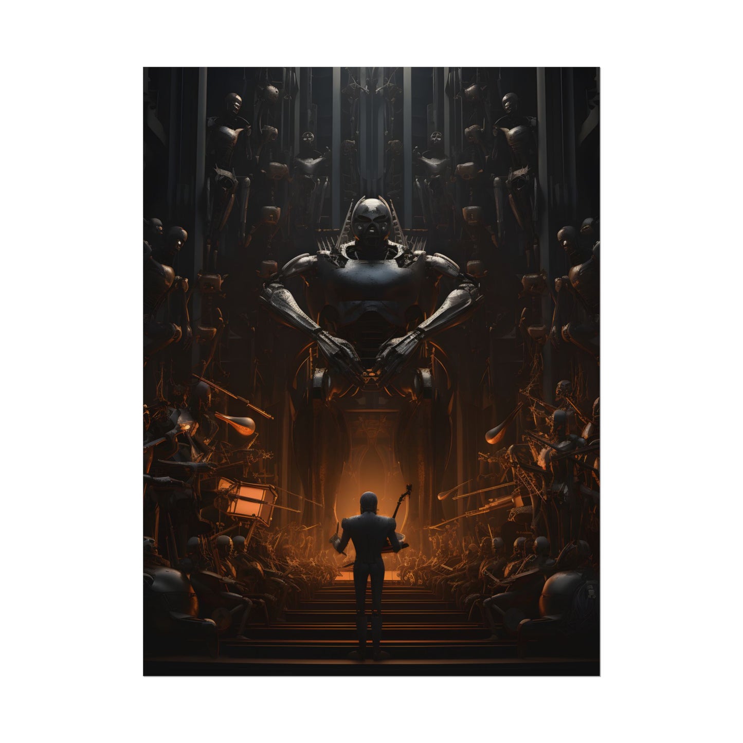 Robot Symphony: 6 Sentient Robots in Perfect Harmony - Poster