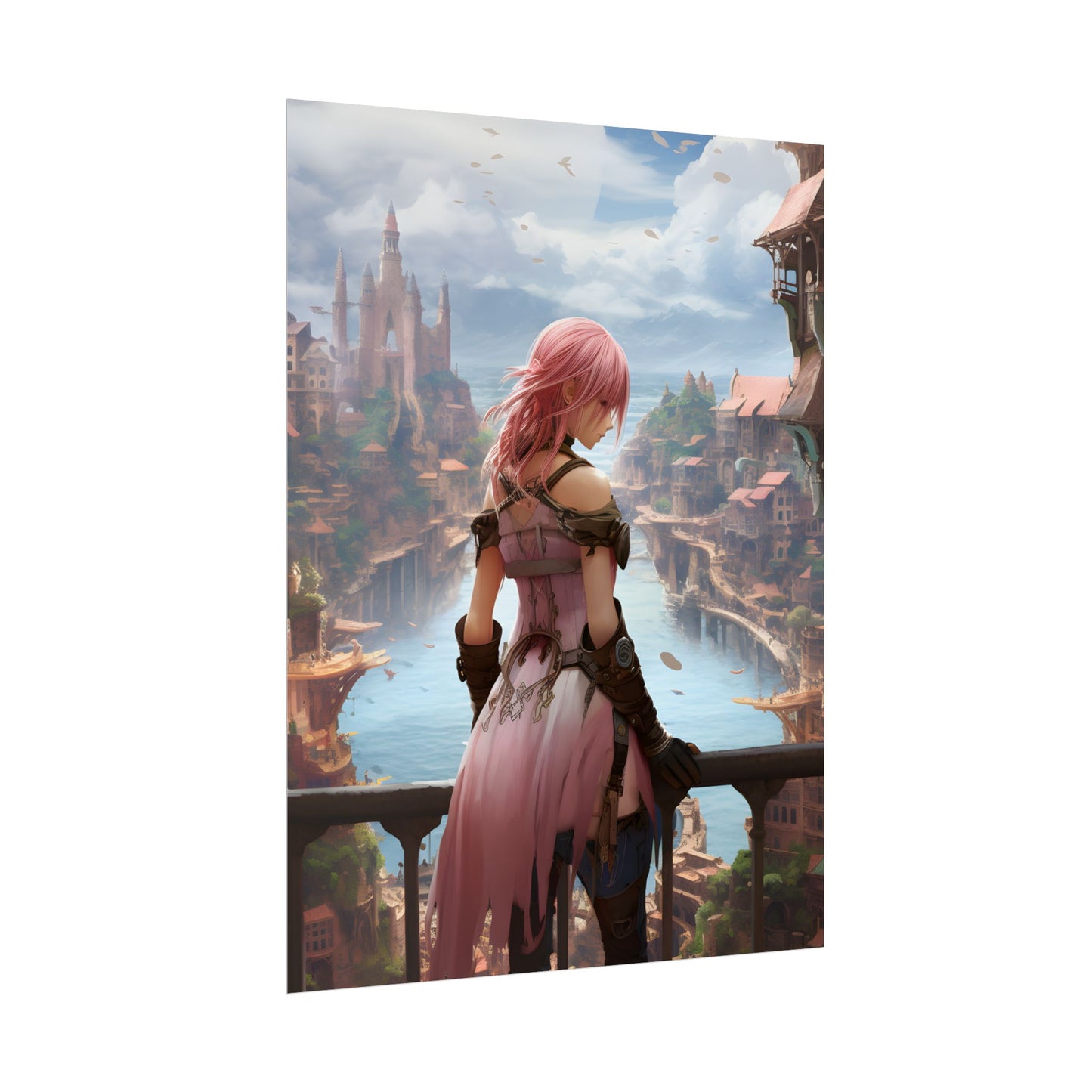 Anime Birds in Flight: Detailed Feathered Friends - Poster