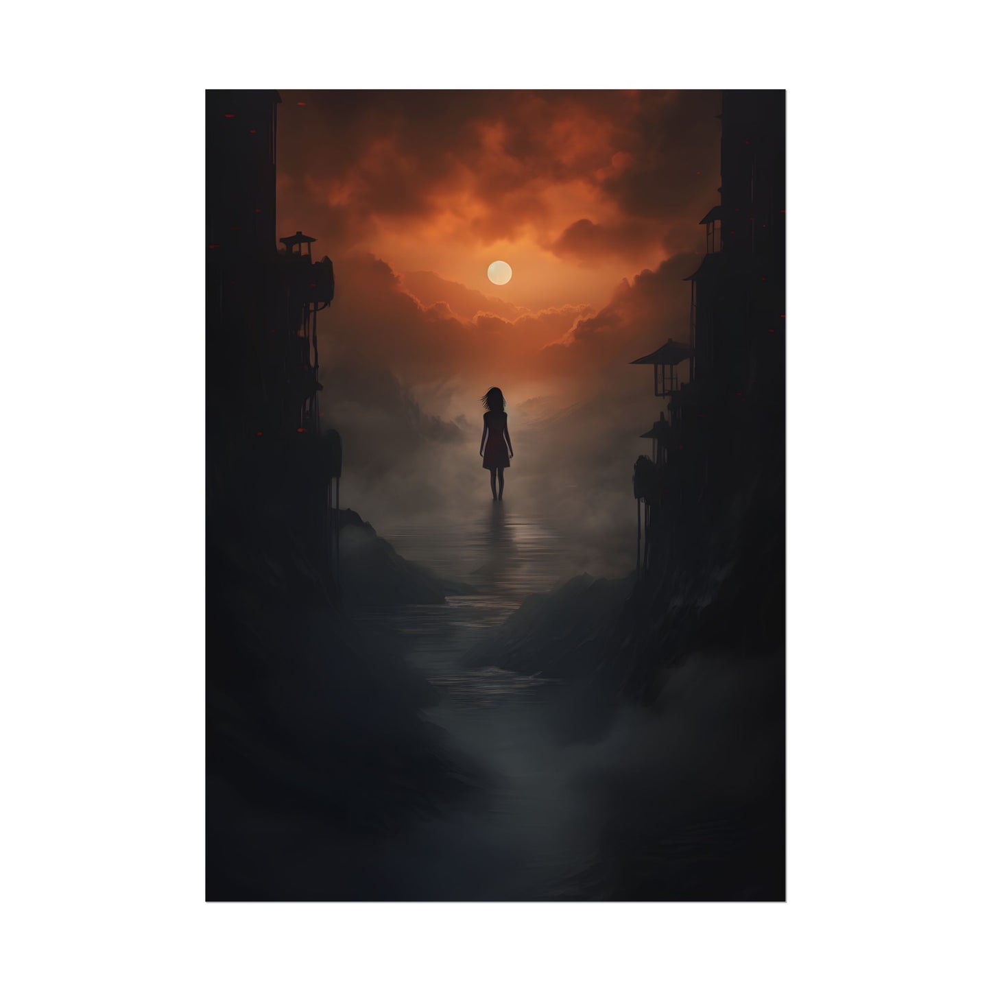 Three Fingers: Minimalist Hands Art - Poster