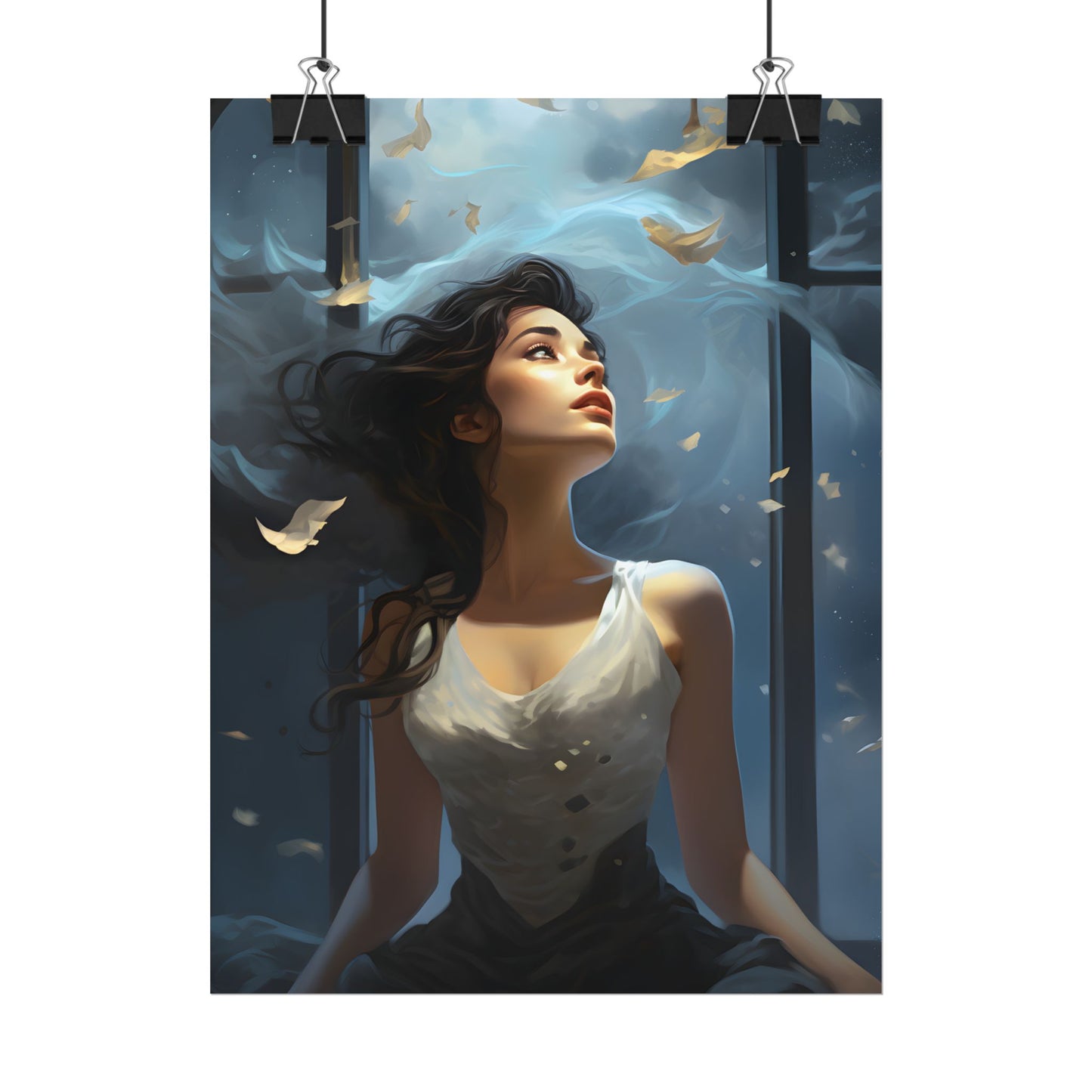 Friend and Companion: Intimate Moment Digital Art - Poster