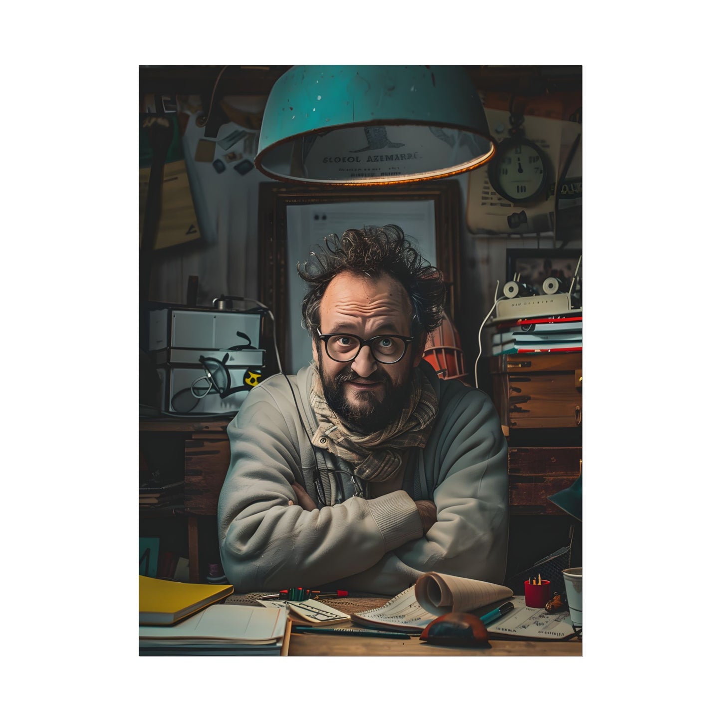 Reflecting On Self: Digital Artwork - Poster