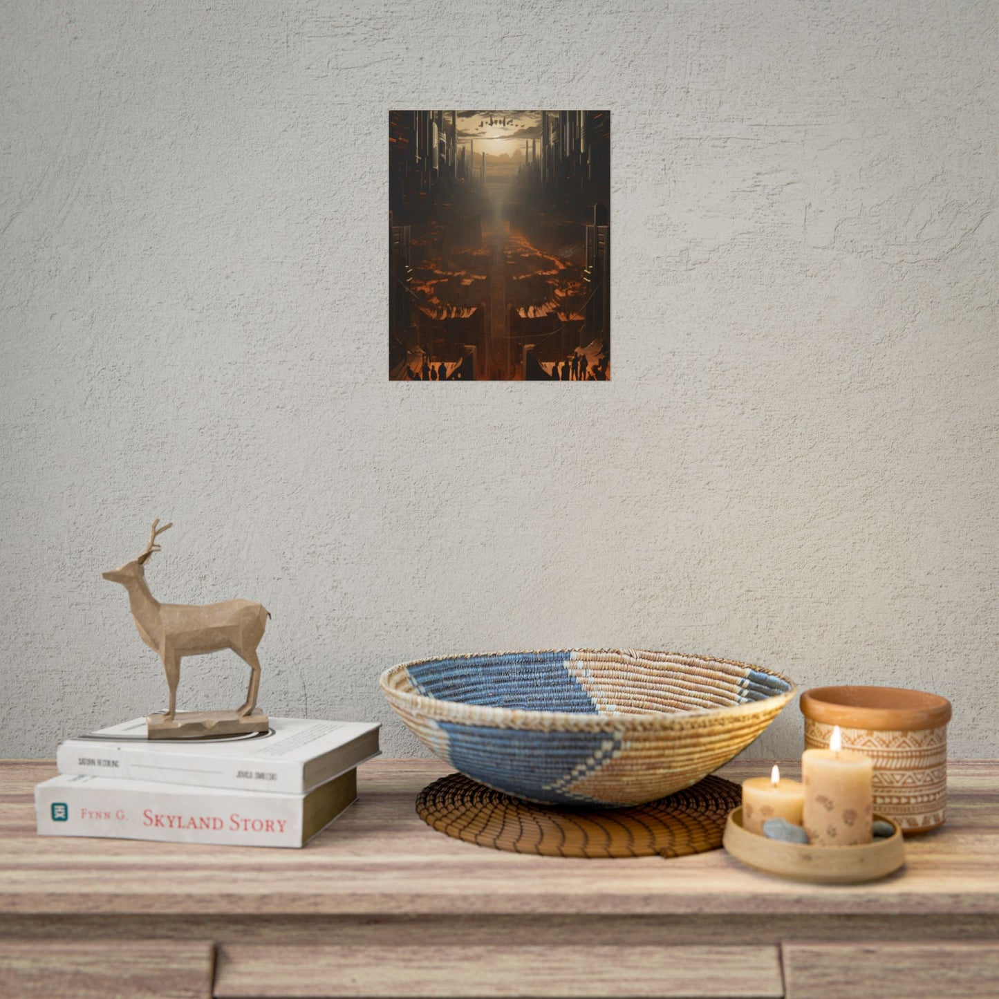 Dystopian Utopia: Opposite Worlds in Harmony - Poster