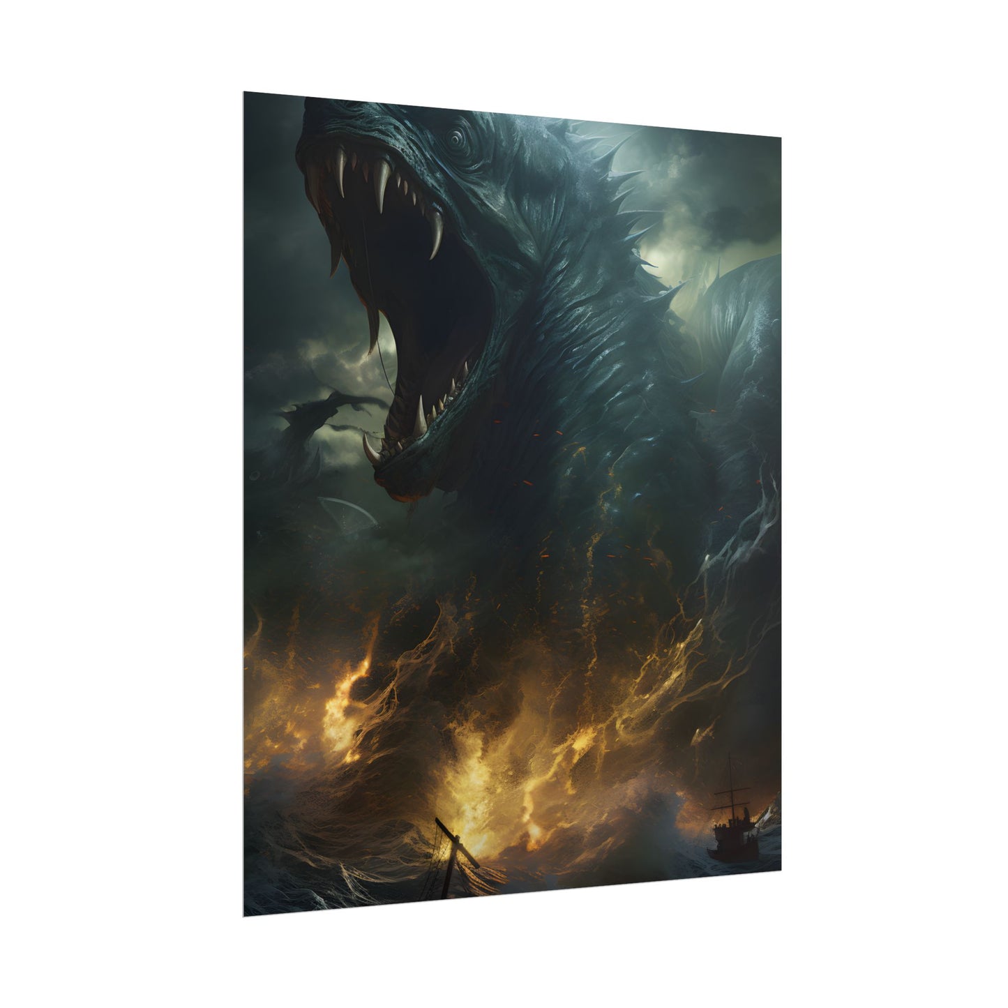 Ancient Sea Monsters: Mythical Creatures of Legend - Poster
