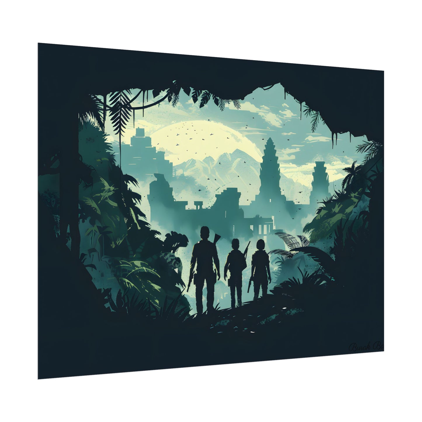 Adventurous Pair: Heroes by Side - Poster