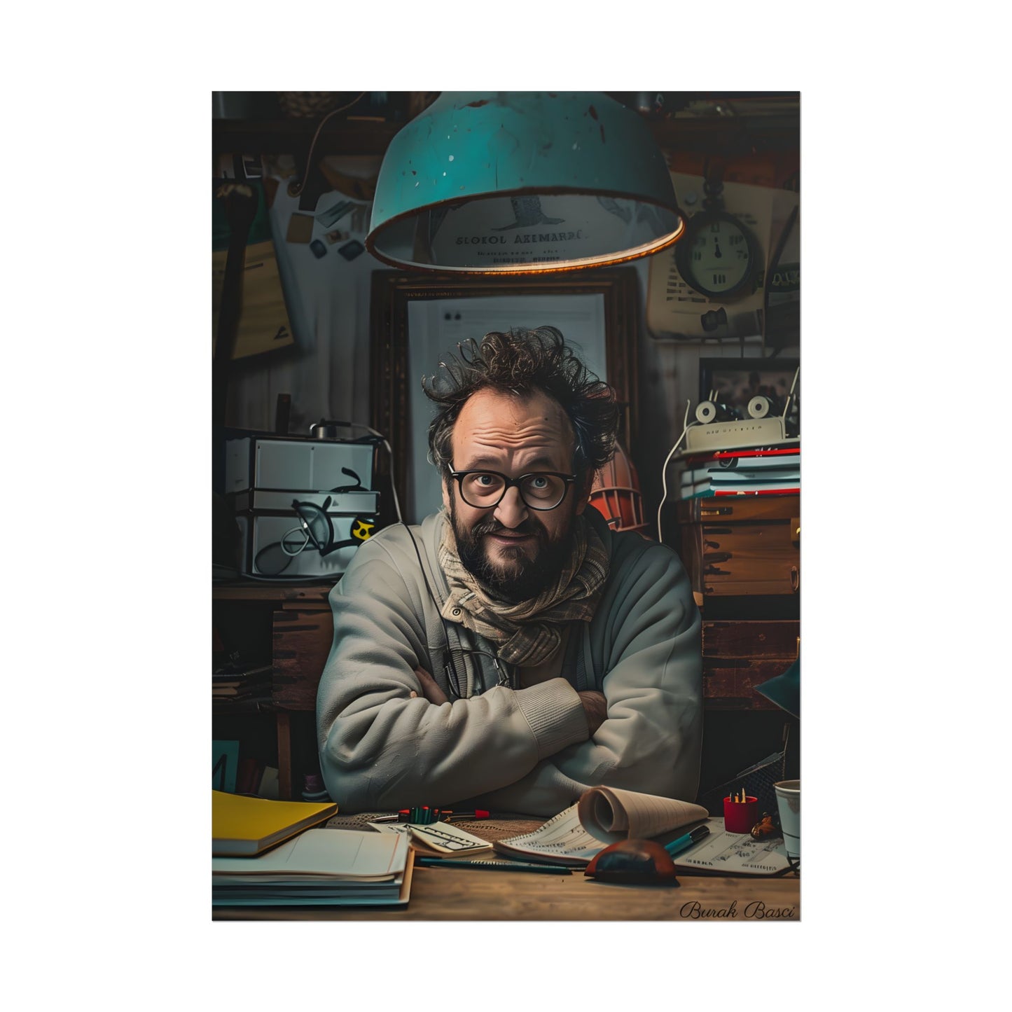 Reflecting On Self: Digital Artwork - Poster