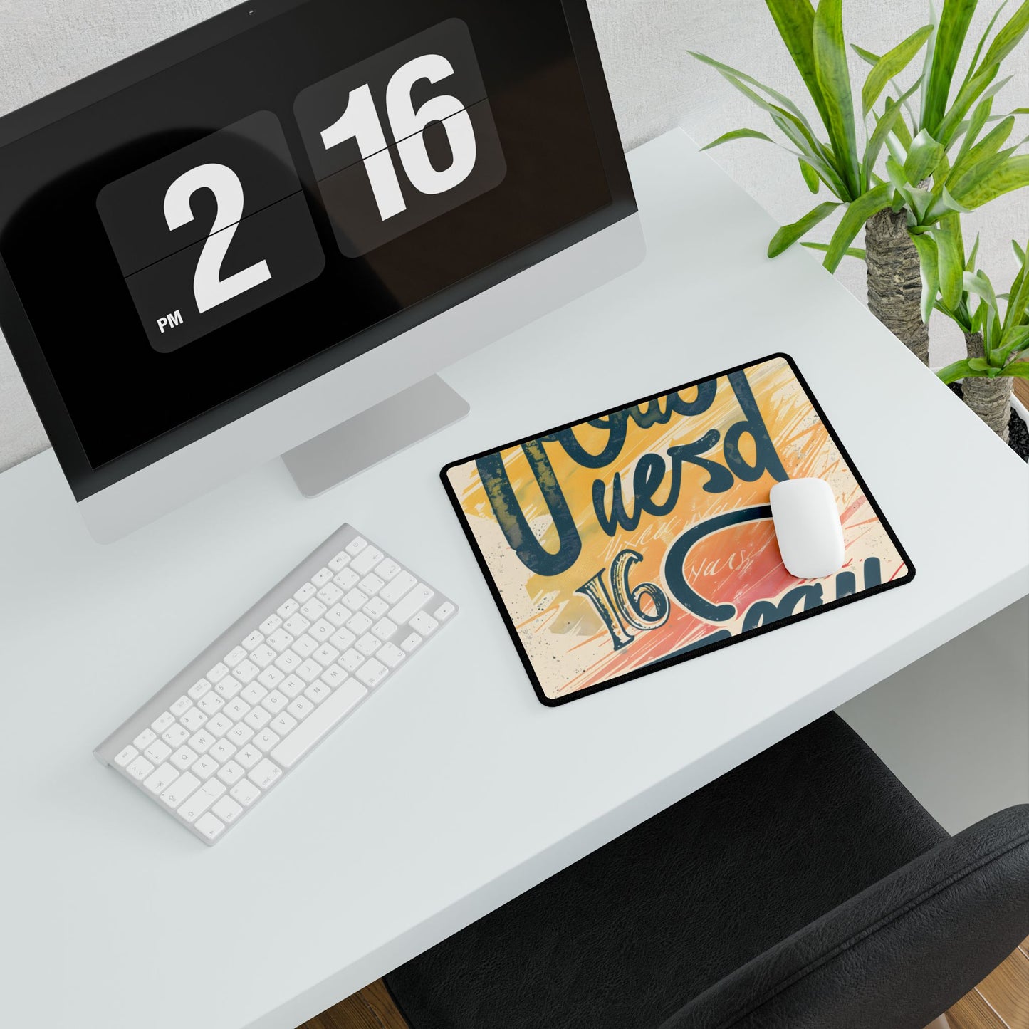 Vintage Distressed Artwork: 20 24 Batch 1 - Desk Mat