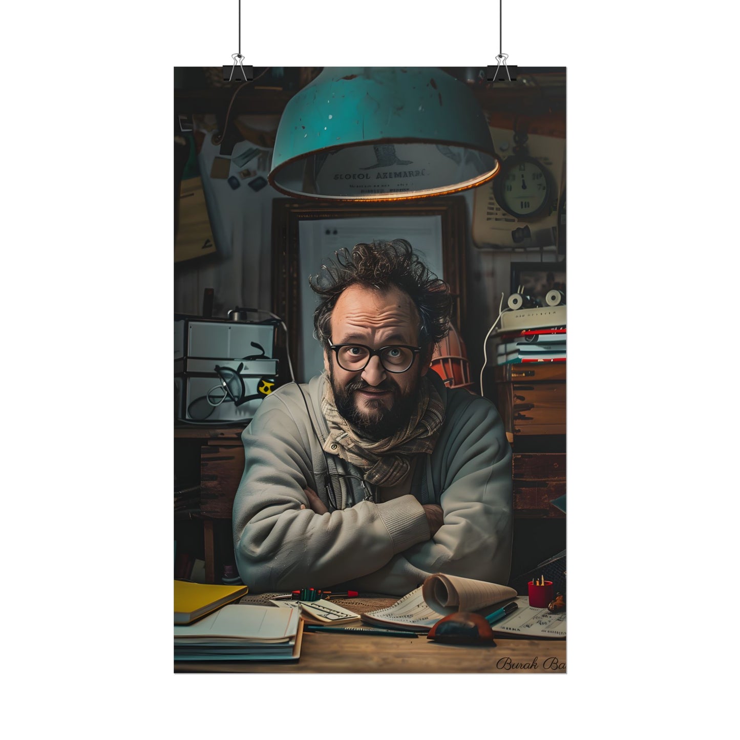 Reflecting On Self: Digital Artwork - Poster