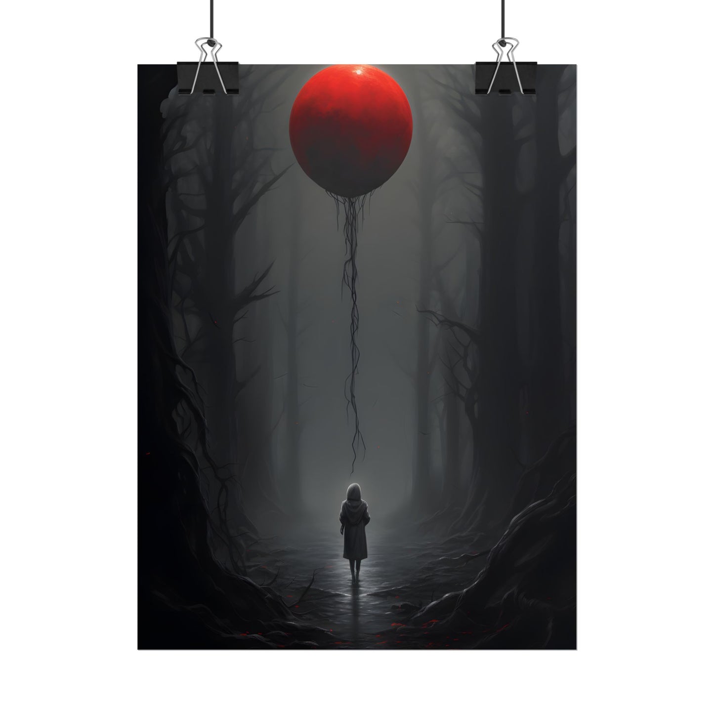 Youthful Moment: A Young Man in Nature's Outdoors - Poster