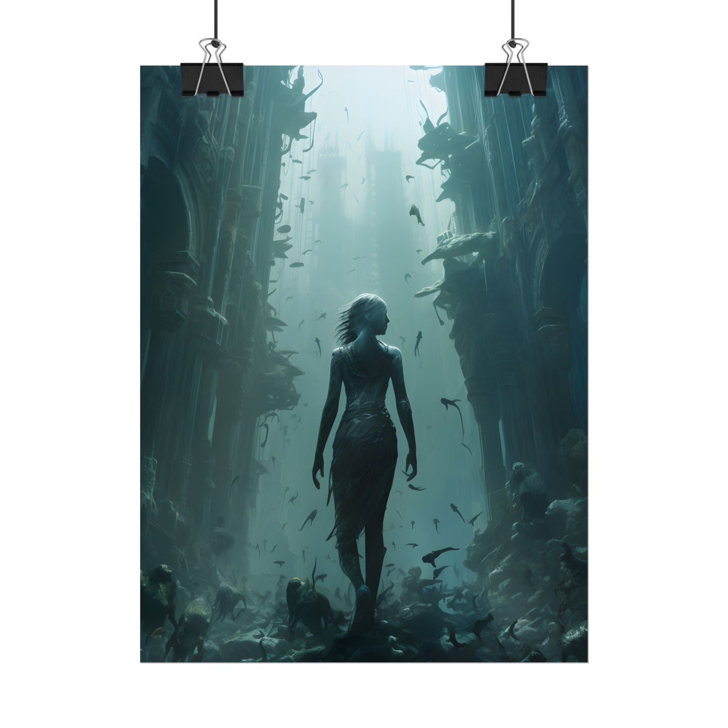 Ancient Underwater City: Hidden Ruins - Poster