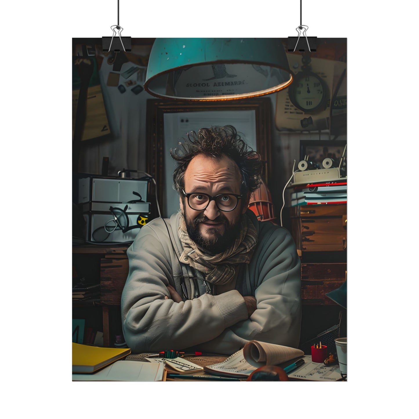 Reflecting On Self: Digital Artwork - Poster