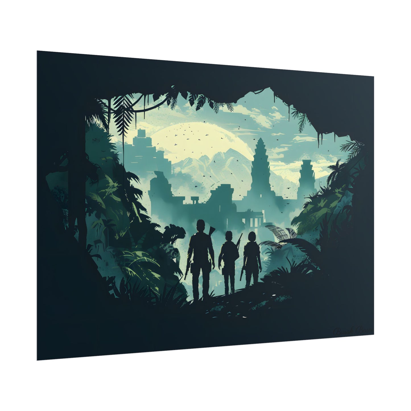 Adventurous Pair: Heroes by Side - Poster