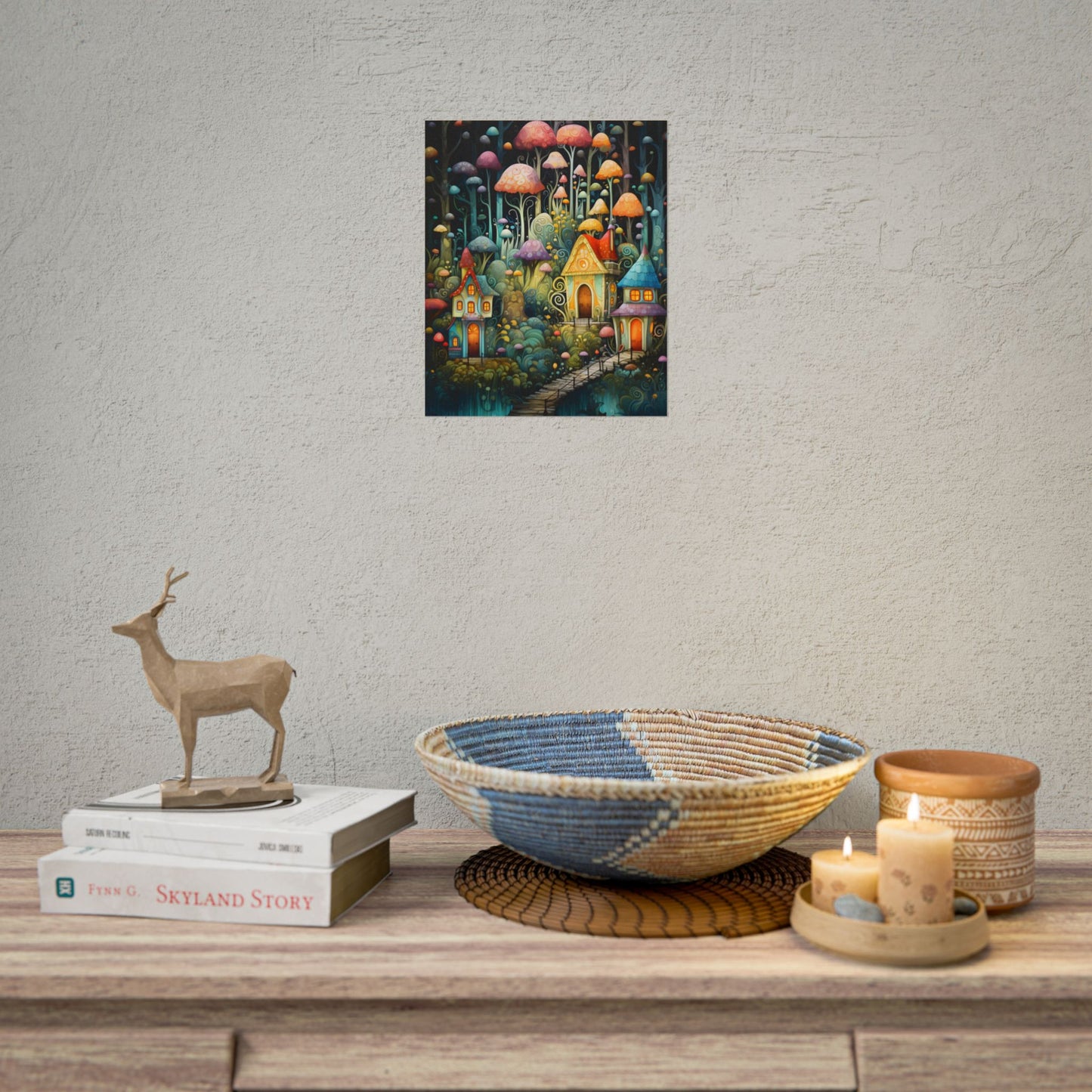 Enchanted Forest Fairies: A Classic Whimsical Artwork - Poster