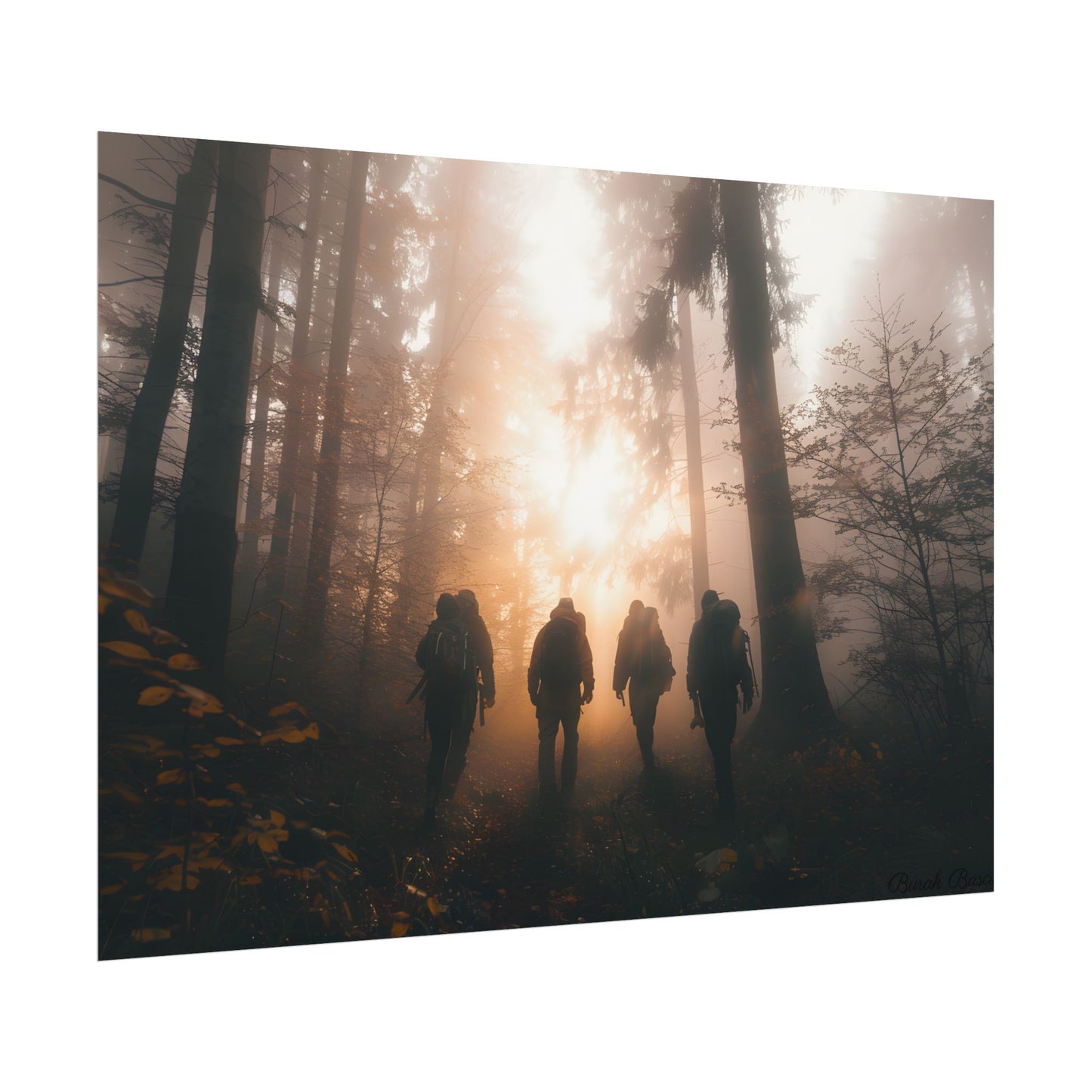 Adventure Through The Mysterious Forest: Group Expedition - Poster