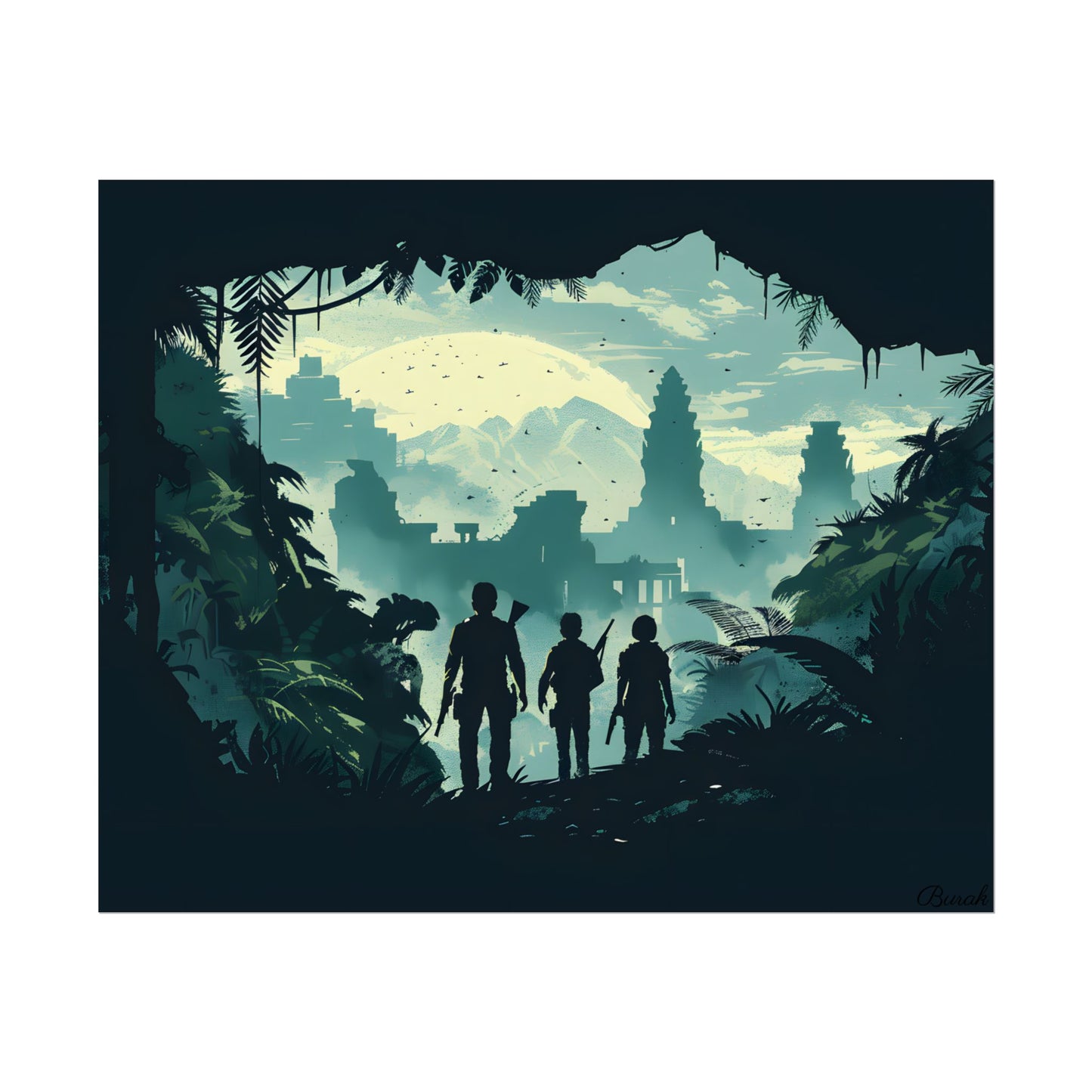 Adventurous Pair: Heroes by Side - Poster