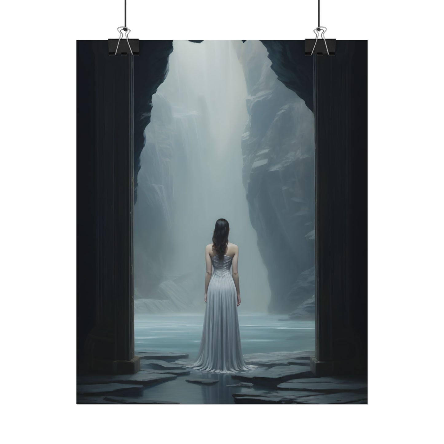 Serenity in Nature: Tranquil Outdoor Scene - Poster