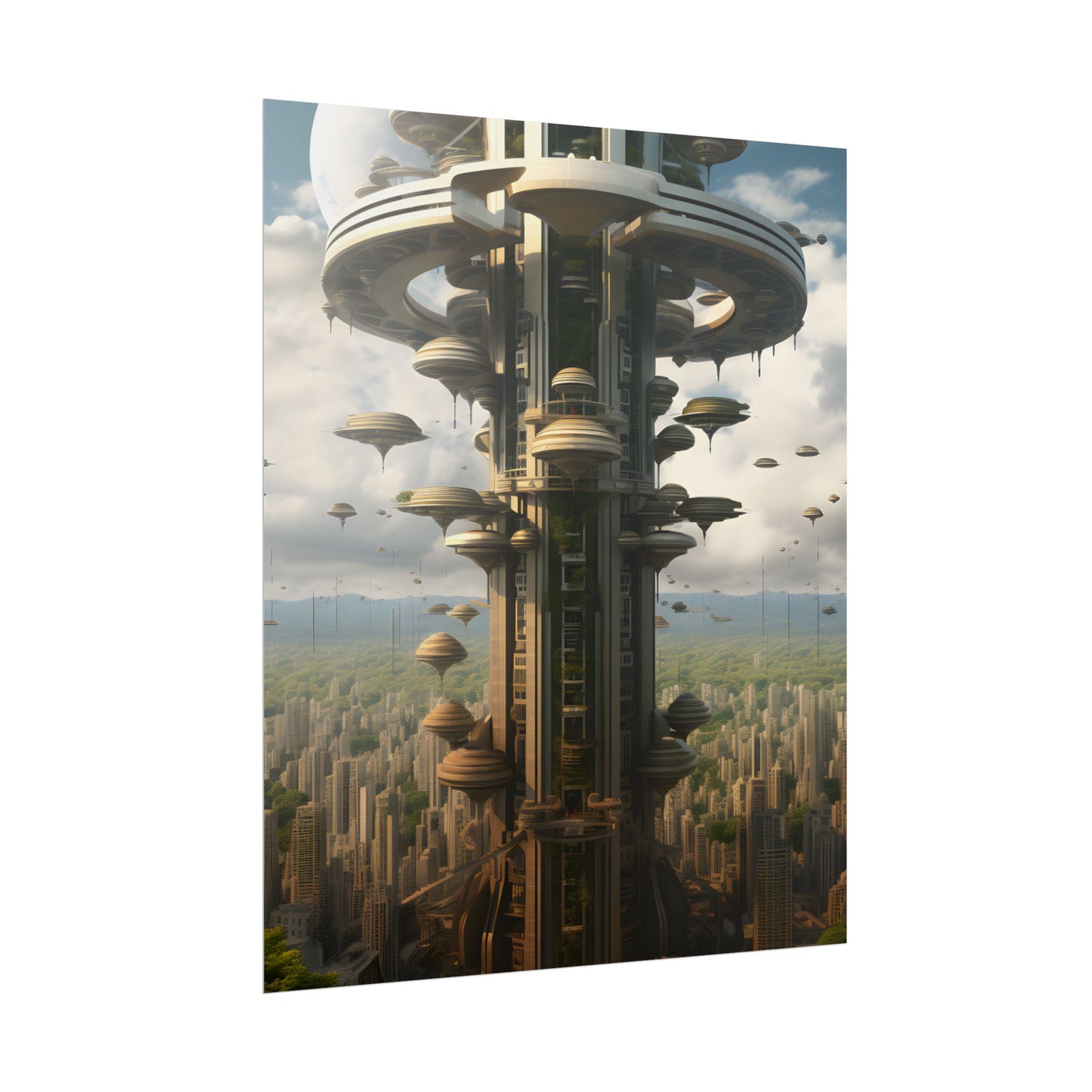 Dystopian Utopia Night: Community in City Public Space - Poster