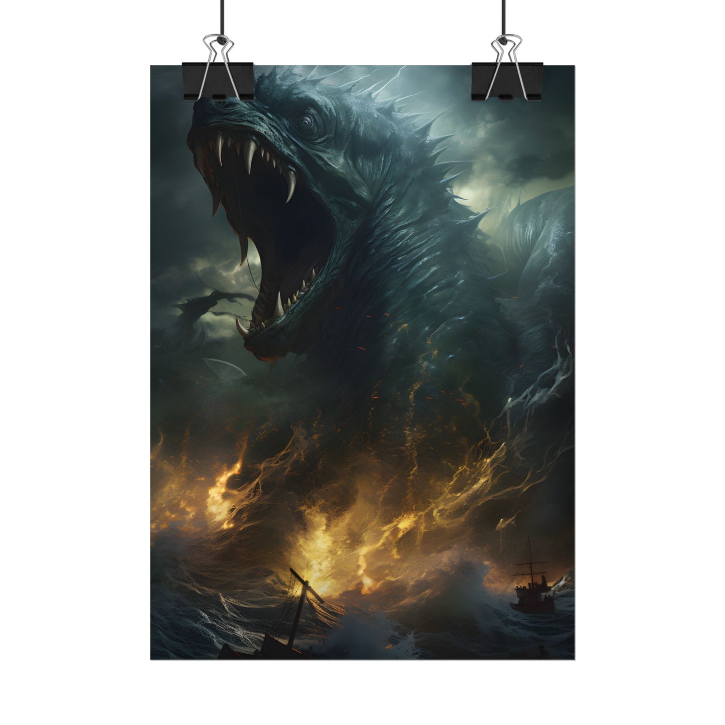 Ancient Sea Monsters: Mythical Creatures of Legend - Poster