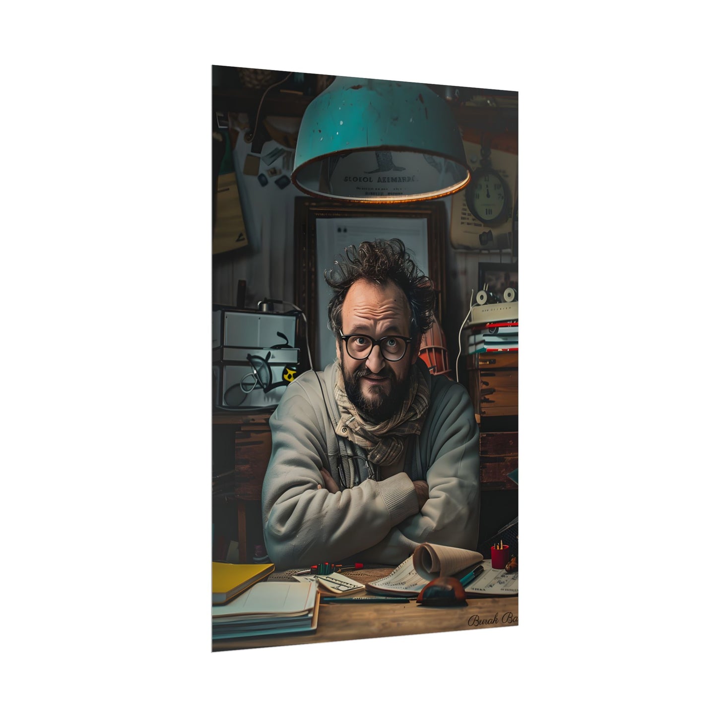 Reflecting On Self: Digital Artwork - Poster