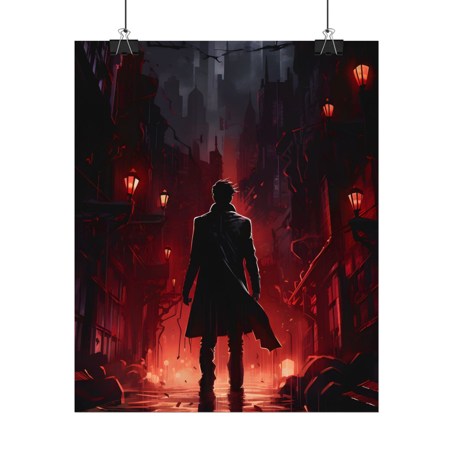 Urban Fantasy Detective: Dark City Mystery - Poster