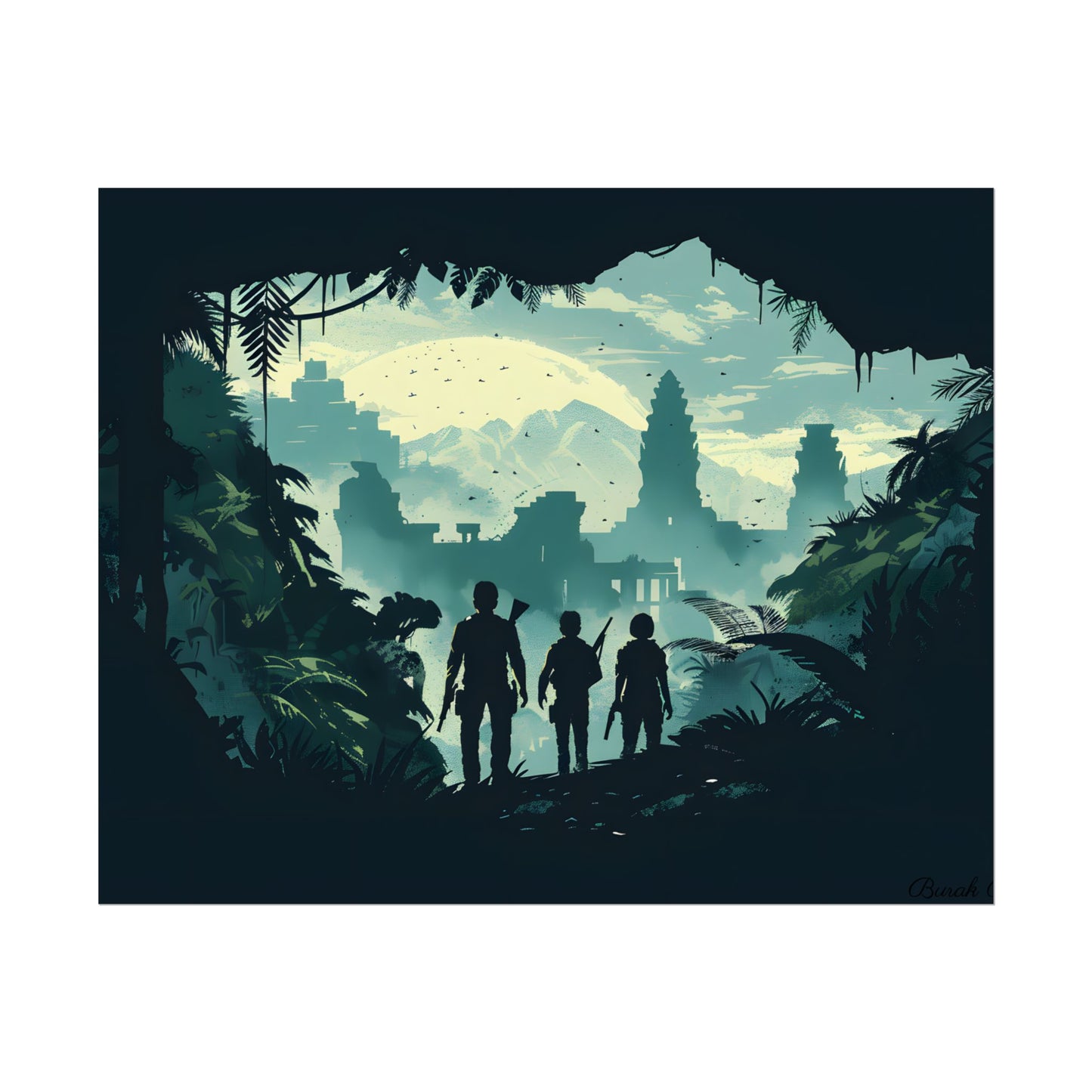 Adventurous Pair: Heroes by Side - Poster