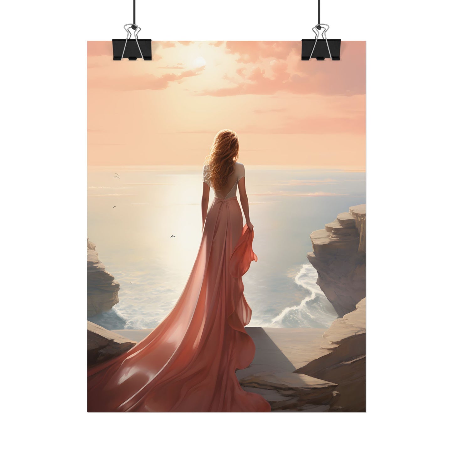 Studio Reflections: Moody Indoor Landscape - Poster