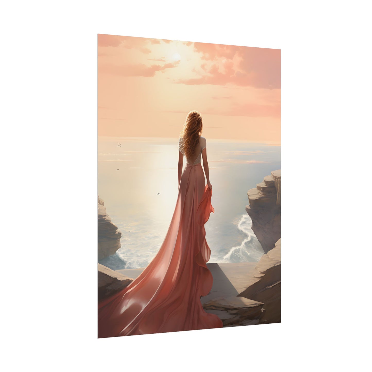 Studio Reflections: Moody Indoor Landscape - Poster