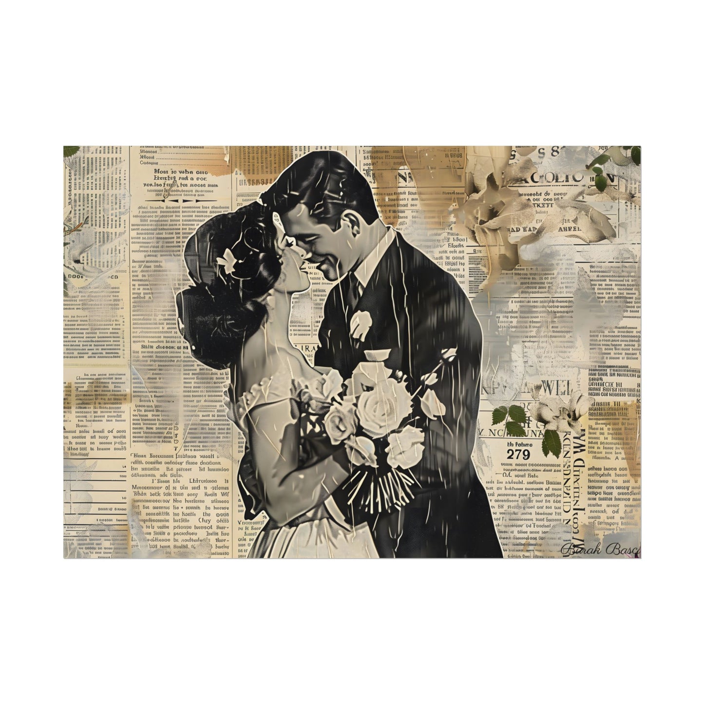Vintage Romantic Couples: Whispers from the Past - Poster