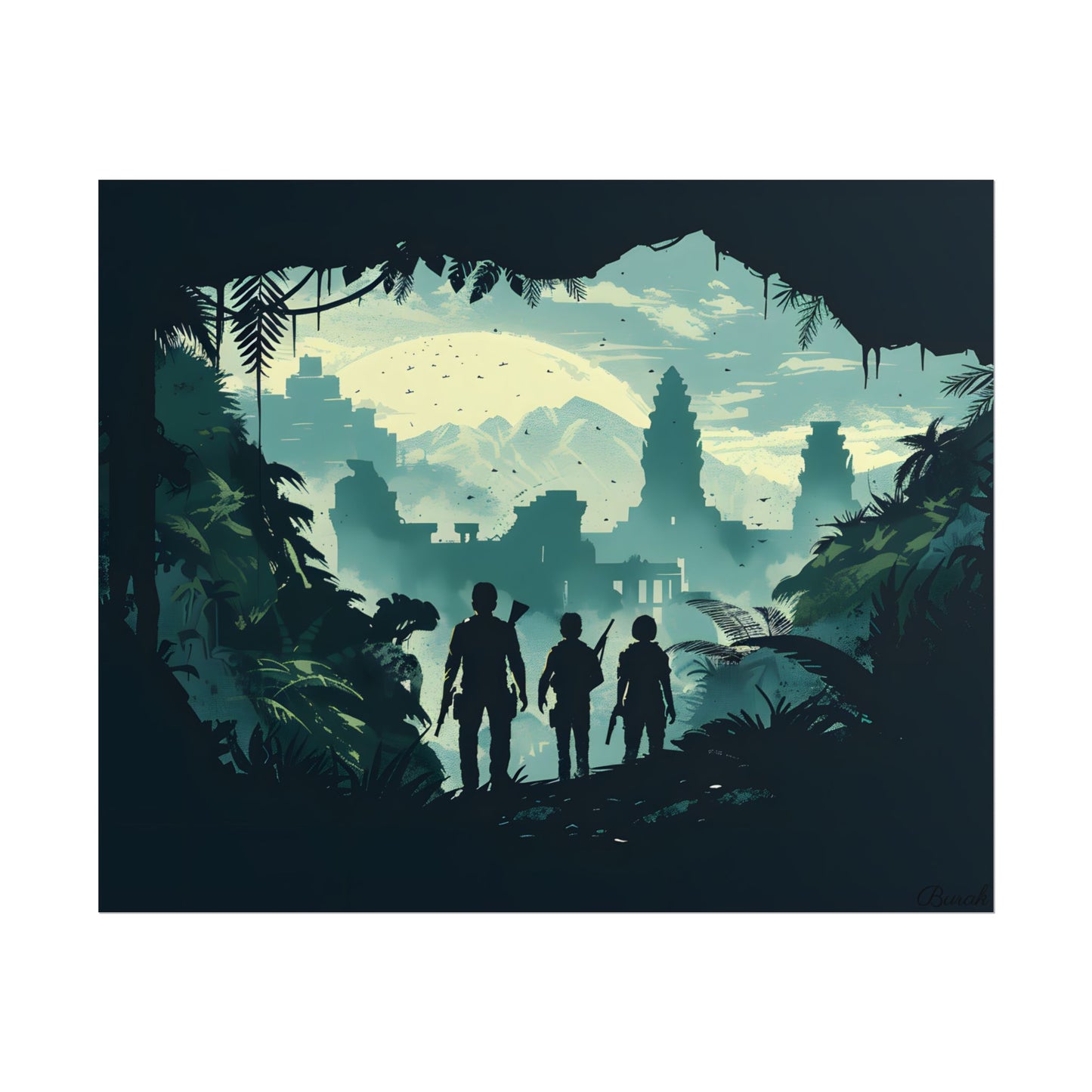 Adventurous Pair: Heroes by Side - Poster