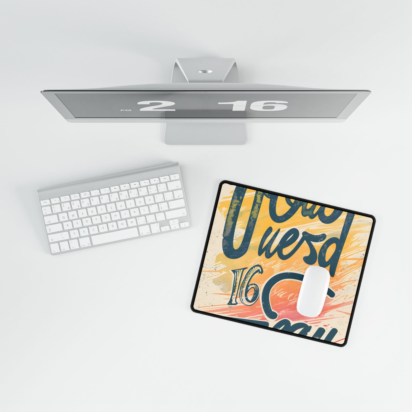 Vintage Distressed Artwork: 20 24 Batch 1 - Desk Mat