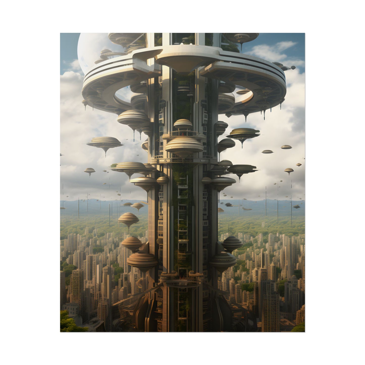 Dystopian Utopia Night: Community in City Public Space - Poster