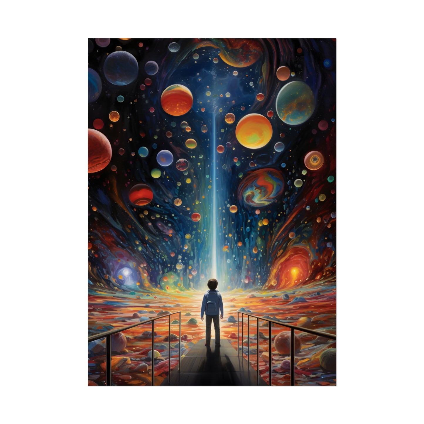 Stellar Gallery: Wide Angle Wonder - Poster