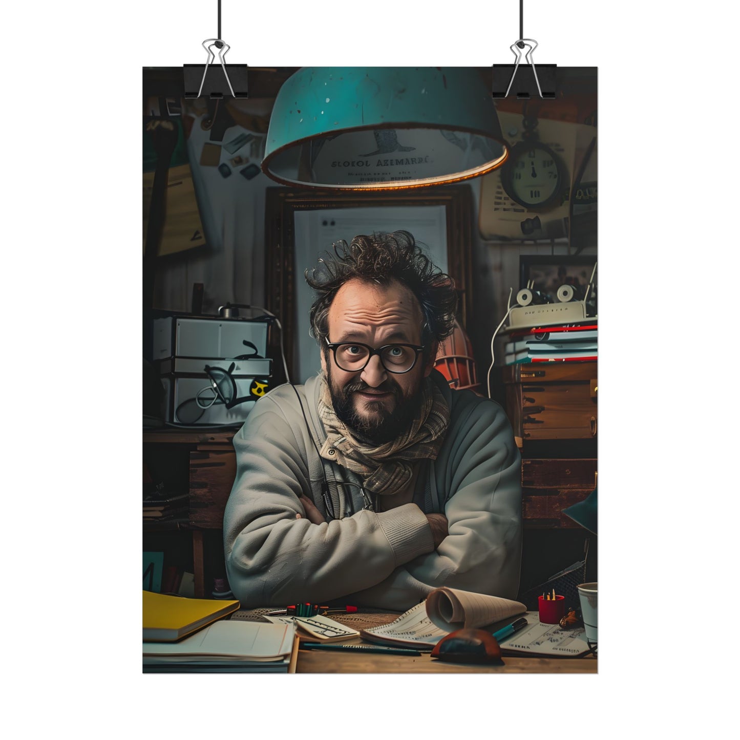 Reflecting On Self: Digital Artwork - Poster