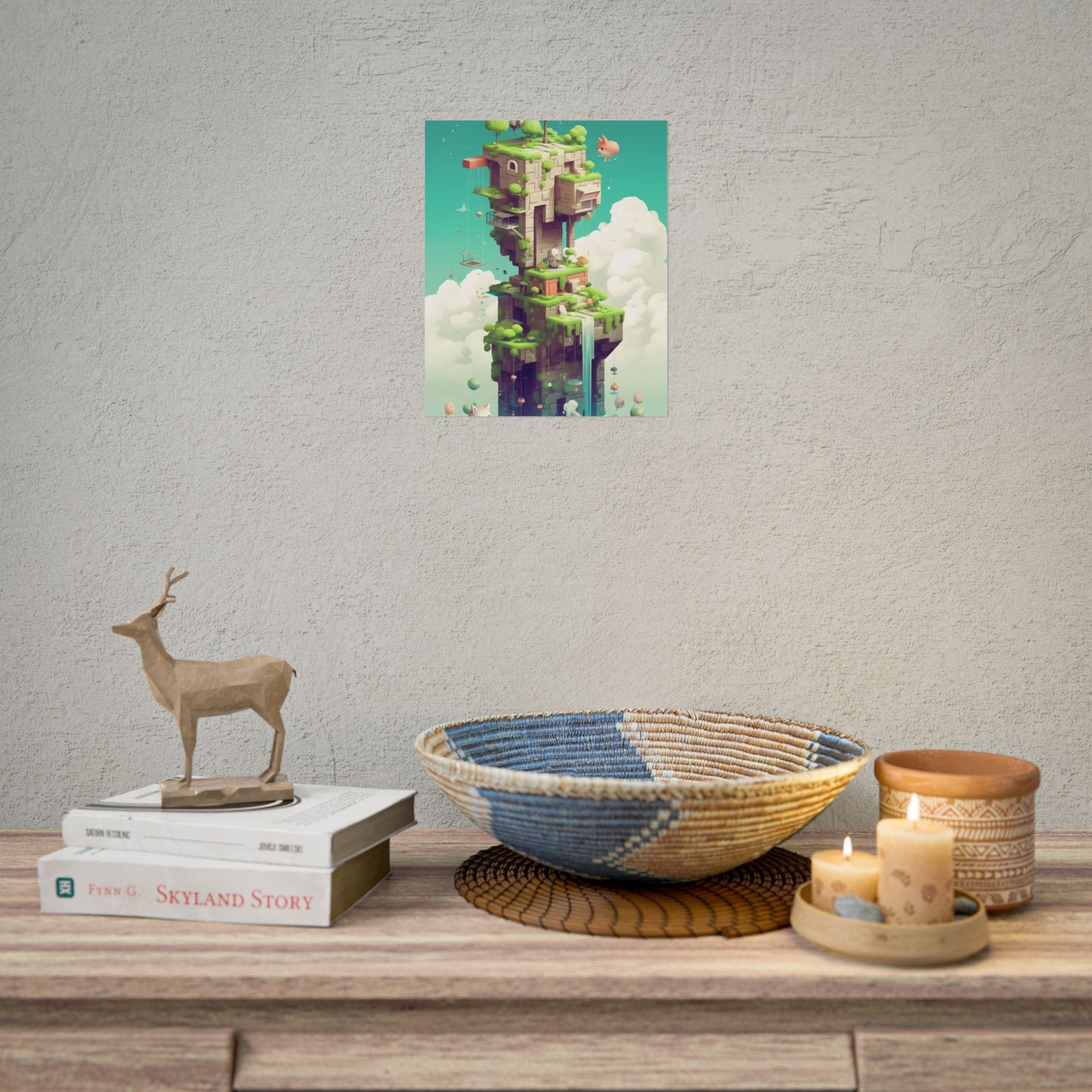 Pixelated Cyber-Pet World: A Group of Colorful Creatures - Poster