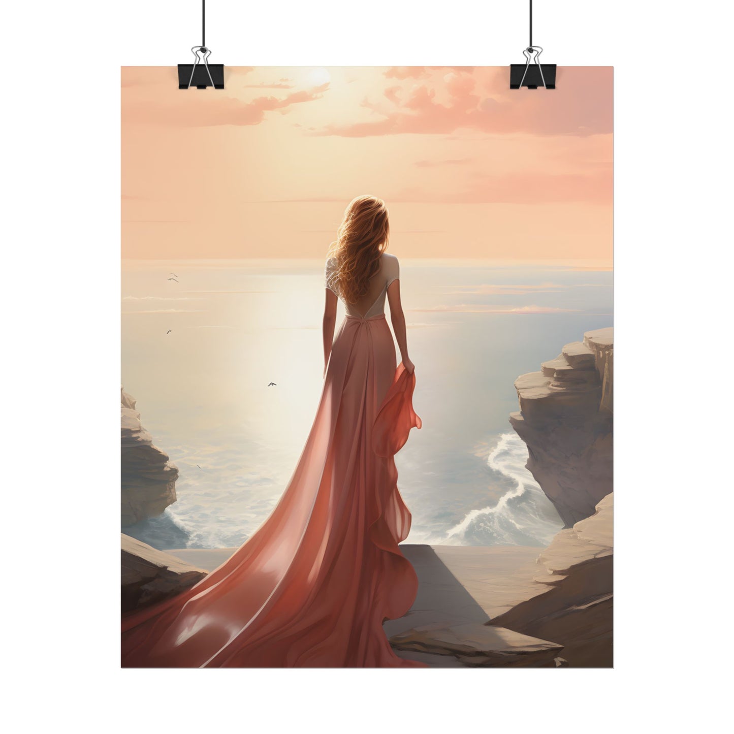 Studio Reflections: Moody Indoor Landscape - Poster