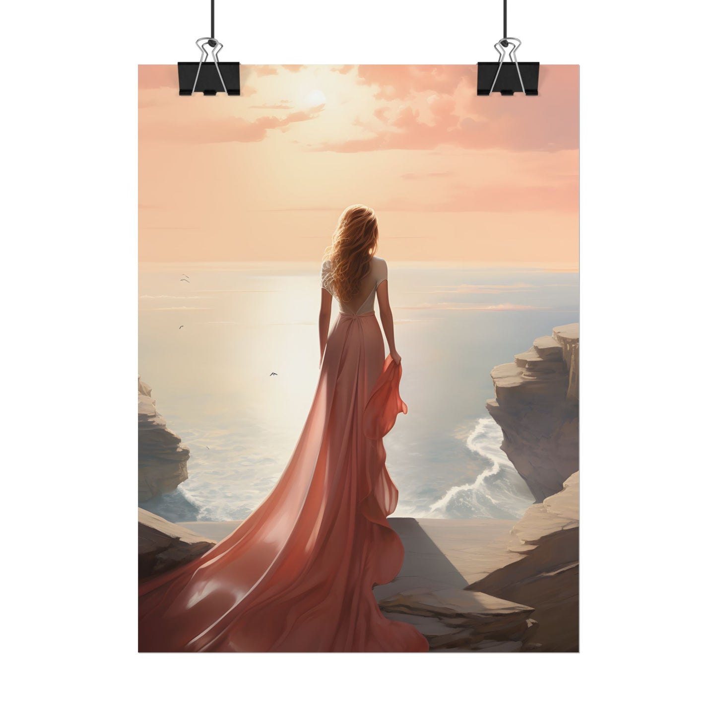 Studio Reflections: Moody Indoor Landscape - Poster