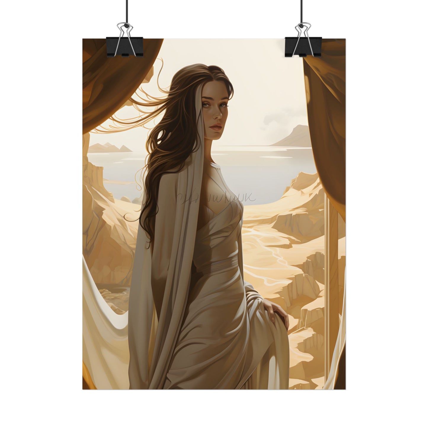 Artistic Book Cover: Unique Perspective - Poster
