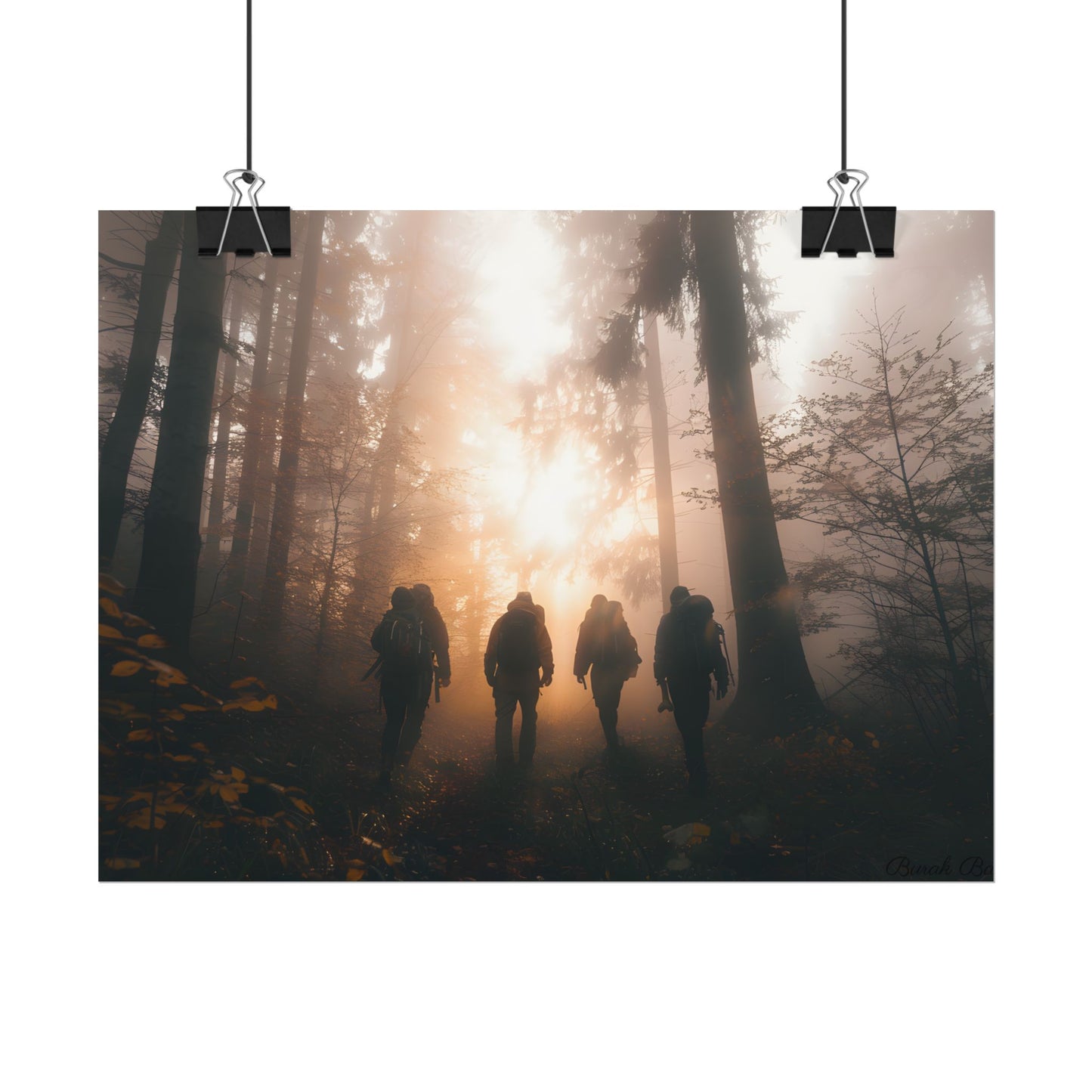 Adventure Through The Mysterious Forest: Group Expedition - Poster